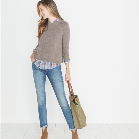 NEW • Marine Layer • Marigold Plaid Button Down - Picture 3 of 7